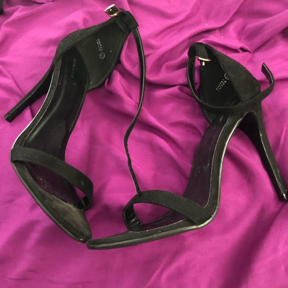 Pretty Little Thing Black Heels
